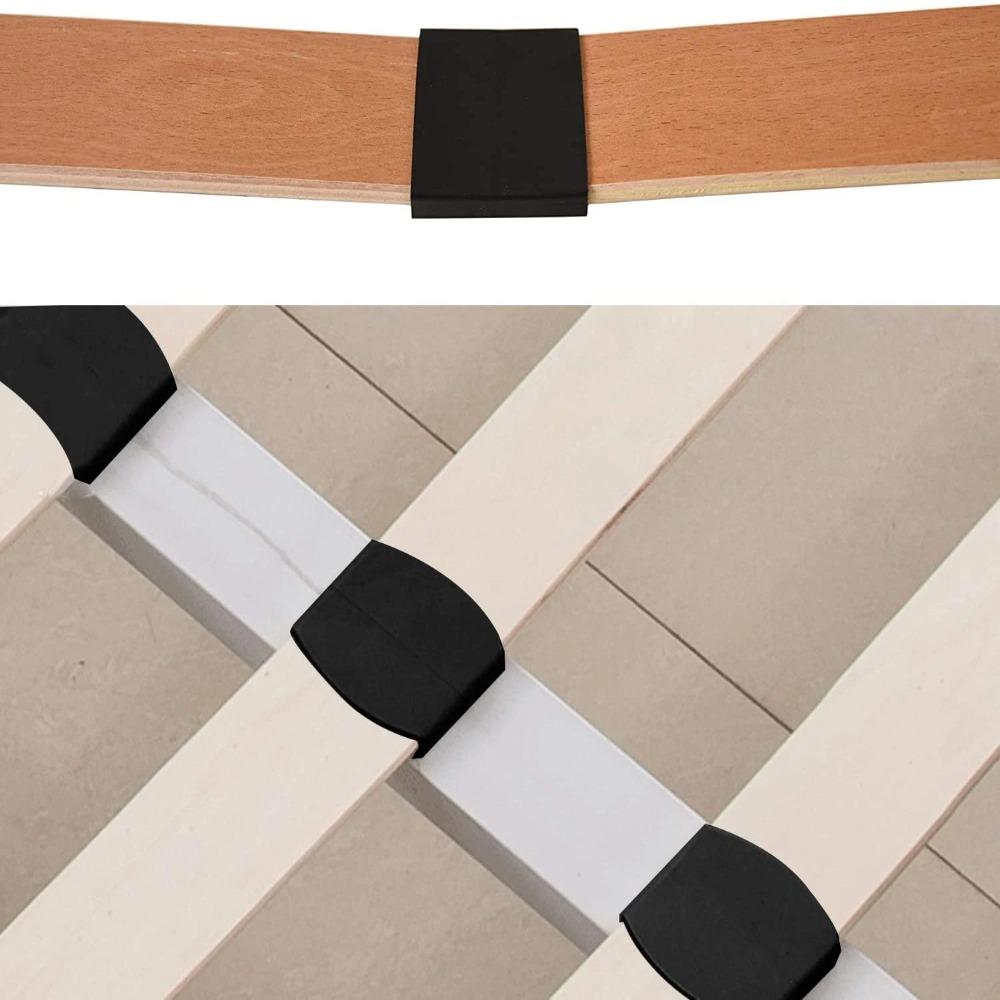 

10 шт. Сменные центральные колпачки Держатели основания кровати Внутренняя планка кровати Пластиковый резиновый рукав