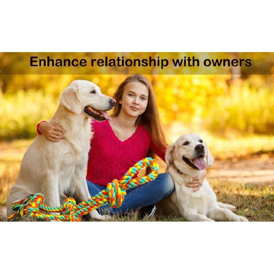 Extra Large Dog Tug of War Rope Toy for Aggressive Chewers Medium Large Breed Giant Chew Rope Puppy Teething Toys Indestructible Tug Rope Durable