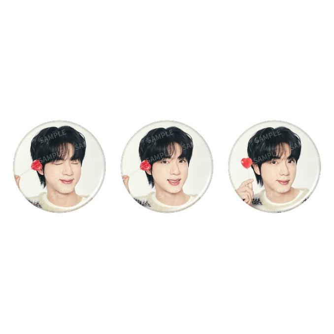 2nd Pre-order BTS RUNSEOKJIN EP.TOUR Can Badge Set Photo ver.