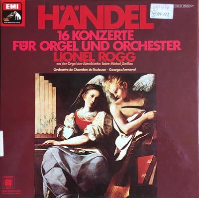 LP Record GEORG FRIEDRICH HÄNDEL , LIONEL ROG - 16 Konzerte Für Orgel Und Orchester 1C1631405154QY His Master's Vo 1976 Germany Classical Used