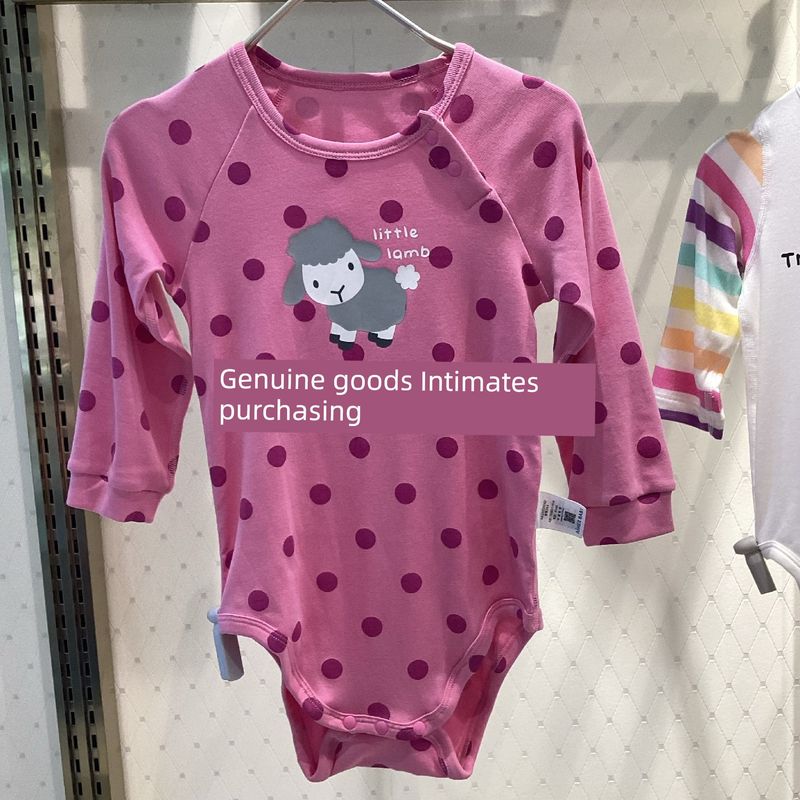

Ab2759771/1759831/1759802 Aimer Baby Long-Sleeve Legless Romper for Infants and Toddlers (Boys and Girls) Ab1759831 Pink and Purple Lamb Girl Yh9 73
