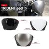 2021 For Trident 660 Motorcycle Parts Windshield Windscreen Deflector And Side Engine Belly Protection Plates Lower Fairing