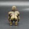 Exquisite Solid Copper Gorillas Small Ornament Copper Art Copper Pet Copper Handle Antique Micro Carving Antique Old Bronze Ware