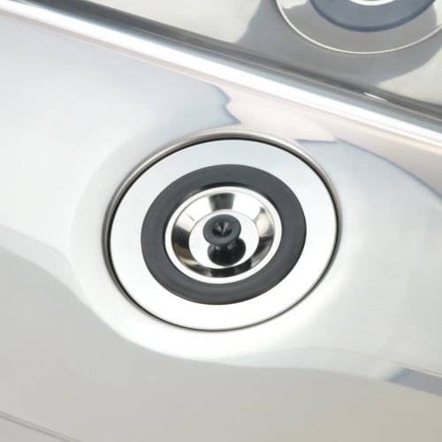 GAONA Diskhoavlopp Ersättningsset för 8 cm Diskbänkar, Krysantemum Delat Lock, Lämpligt för Uthyrning och Minikök