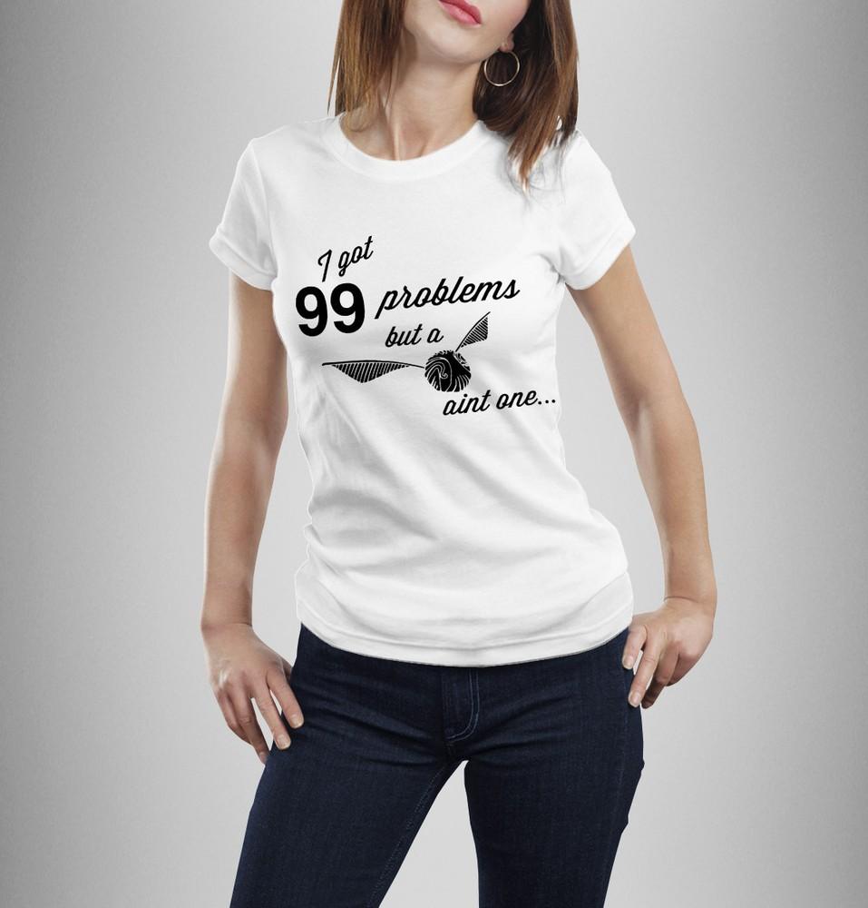 

Футболка Гарри Поттер 99 проблем, но снитч не одна из них 4XL