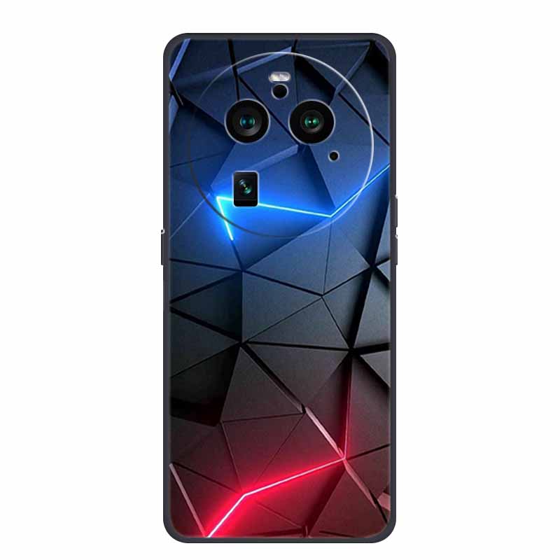 For OPPO Find X6 Pro Cases Fashion Soft Silicone Phone Covers For OPPO Find X6 5G Back Case Fundas Coque Bumper Find X6 X6Pro 5G