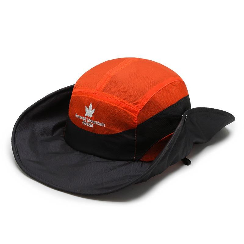 Hat Men Spring and Summer Travel Sunscreen Bucket Hat Trendy Women Outdoor Leisure Fishing Button Sun Hat Fashion Bucket Hat