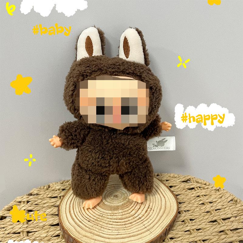 Cute Rabbit Plush Doll Vinyl Keychain Pendant