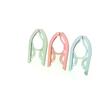 1/5 Pcs Portable Folding Clothes Hangers Non Slip Design Durable Material for Travel Business Trips Camping & Hotel Use