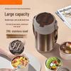 Xihe Large Capacity Multi-Layer 316 Stainless Steel Insulated Food Container