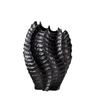 For Ceramic Vase Irregular Folded Paths Abstract Ceramic Crafts Flower Vase Flower Arrangement Accessories Home Decoration