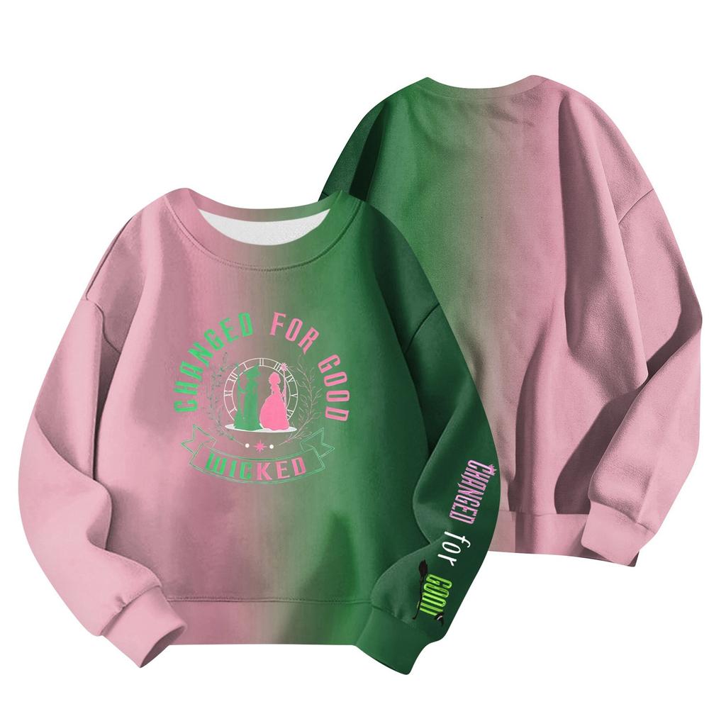 Children's Hoodie Boys And Girls Fashion Printed Long-sleeved Hoodie 3-14 Years