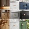 Small Size Cabinet Drawer Handle Golden Color Furniture Handle  Cabinet Application