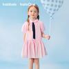 Balabala Girls' Sweet Puff Sleeve Summer Princess Dress