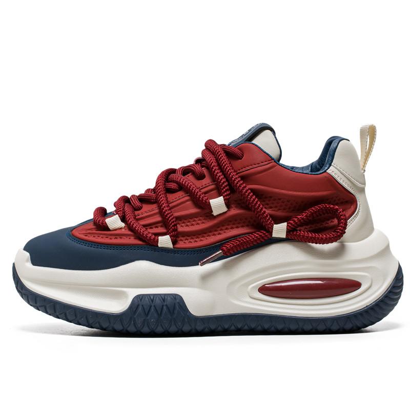 

Color-Blocked Thick-Soled Casual Dad Shoes, Autumn New Men s Heightening, Comfortable and Breathable Celebrity Fashion Shoes 40