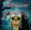 Halloween KTV & Escape Room Skull Decor: Big Horned Skull Props