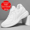 Men's 8cm Height-Increasing Summer Sneakers: Breathable, Lightweight Flyknit Mesh, Casual Sports Shoes