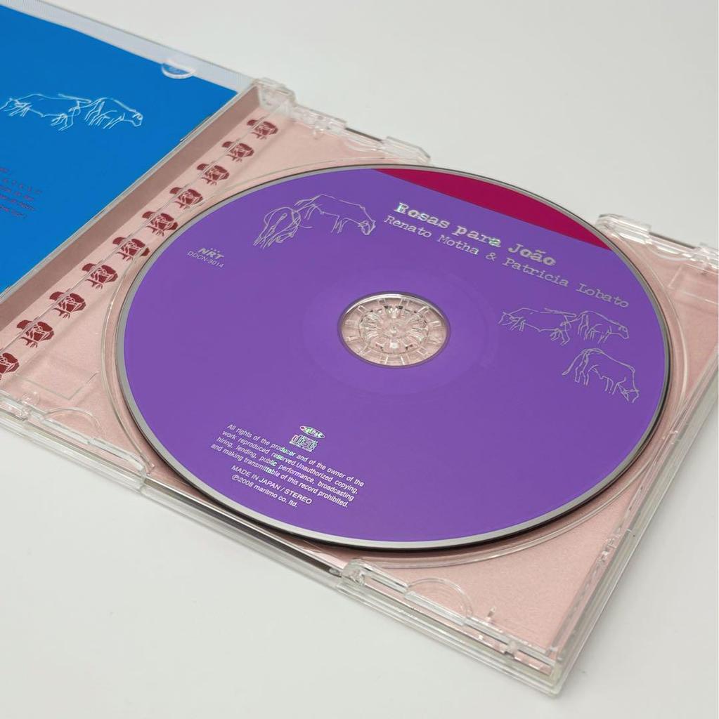 [USED] Out of Print CD Renato Mota & Patricia Robert "Flowers for Joan