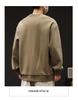 Herren Retro Locker Geschnitten Reißverschlusstasche Hoodie - Einfarbige, Vielseitige Herbst/Winter Mode
