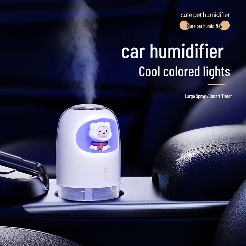 Bear Baby Colorful LED Night Light Humidifier CN plug (adapter included)