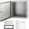 NEMA Steel Enclosure, 16 X 16 X 8\'\' NEMA 4X Steel Electrical Box, IP66 Waterproof & Dustproof, Outdoor/Indoor Electrical Junction Box, with Mounting