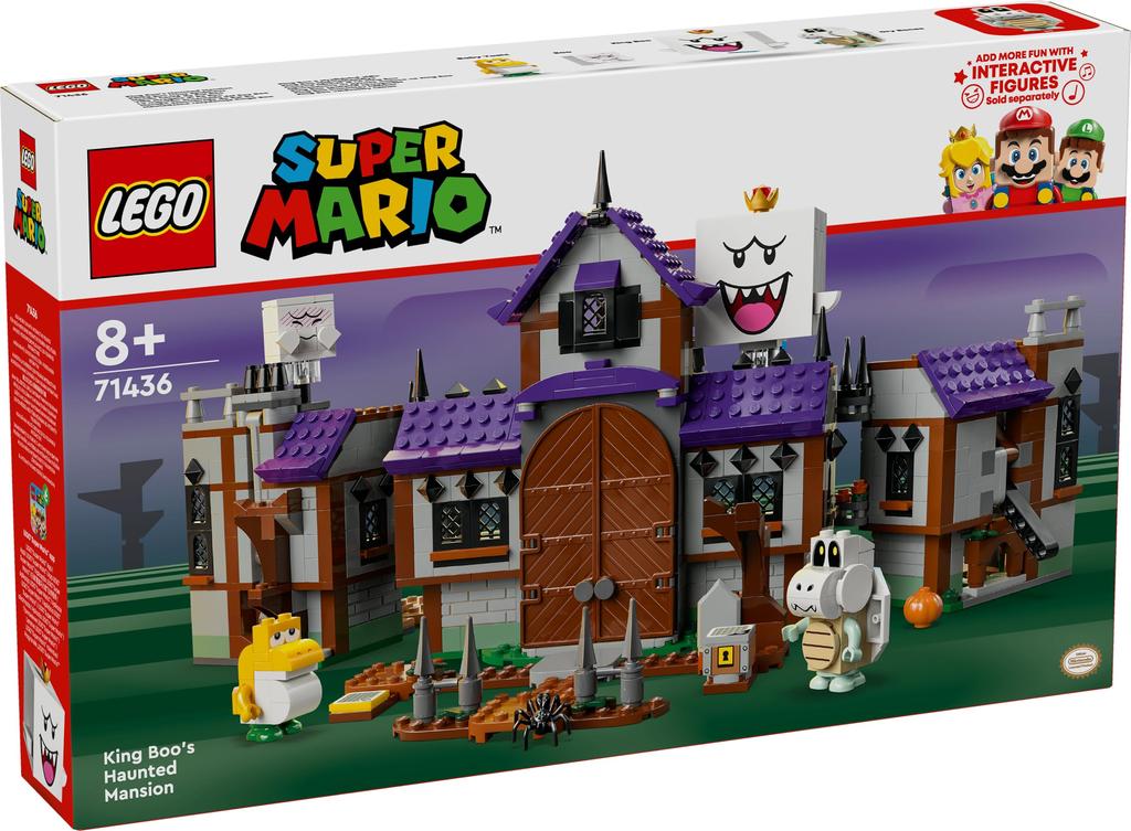 LEGO Super Mario King Ghost Museum Toy Present Birthday Block Christmas Boys Girls Children 8 Years Old 9 Years Old 10 Years Old Elementary School