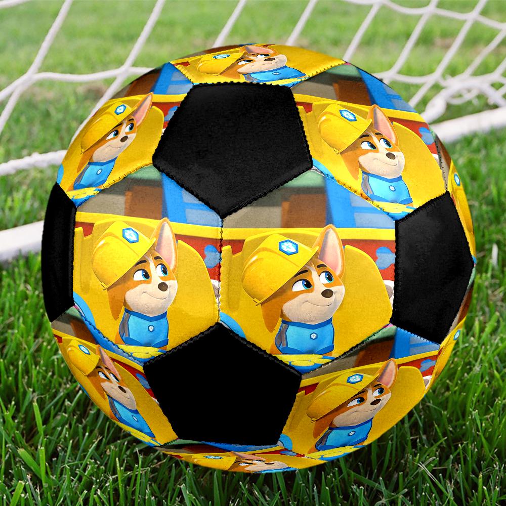 Pupstruction Theme Size 5 Soccer Ball, Suitable for Both Indoor and Outdoor Matches, a Gift Suitable for Everyone.