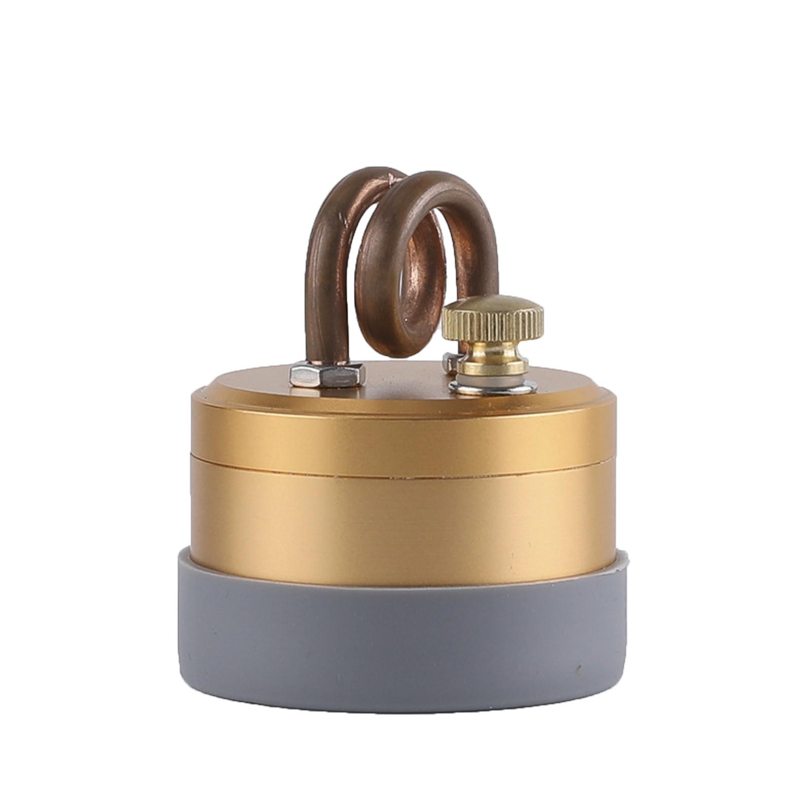 

Уличная портативная газификационная печь, ветрозащитная походная жидкостная кассетная печь, печь для кипячения чая и кипячения воды, пикниковая печь One Size золотой