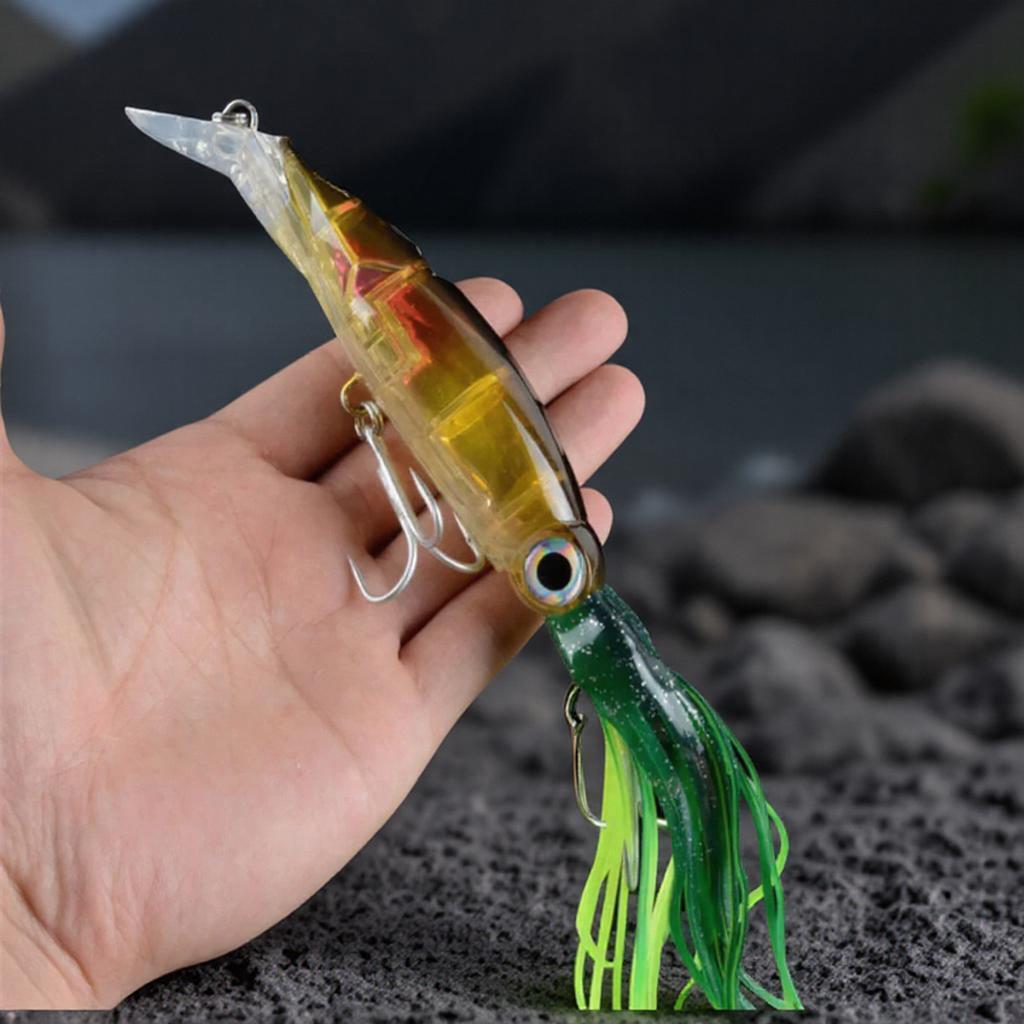 Glow In the Dark Squid Fishing Lure Large Octopus Imitation Bait for Sea Fishing Grouper Fake Lure Accessories