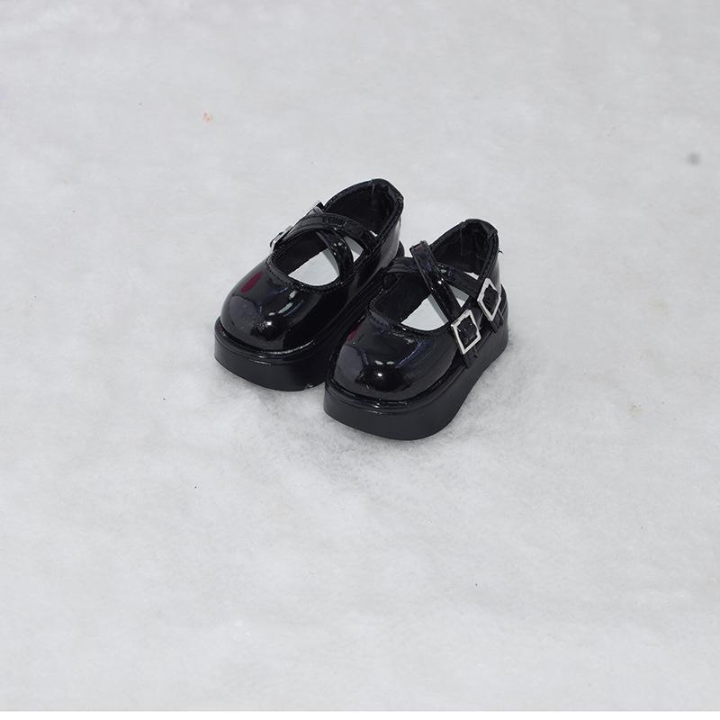 Available 4-point BJD Doll Shoes: 1/4 Scale High-Heeled Leather Shoes, Thick Style, MDD Doll Clothes Accessories
