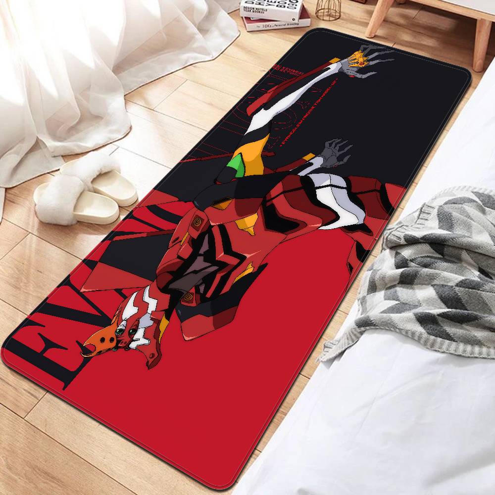 E-Evangelion Game Floor Mat INS Style Soft Bedroom Floor House Laundry Room Mat Anti-skid Household Carpets