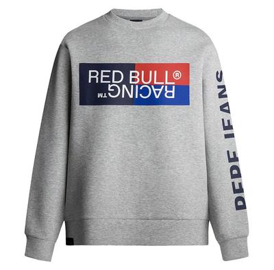 Red Bull Racing Color Block Graphic Crew Sweatshirt