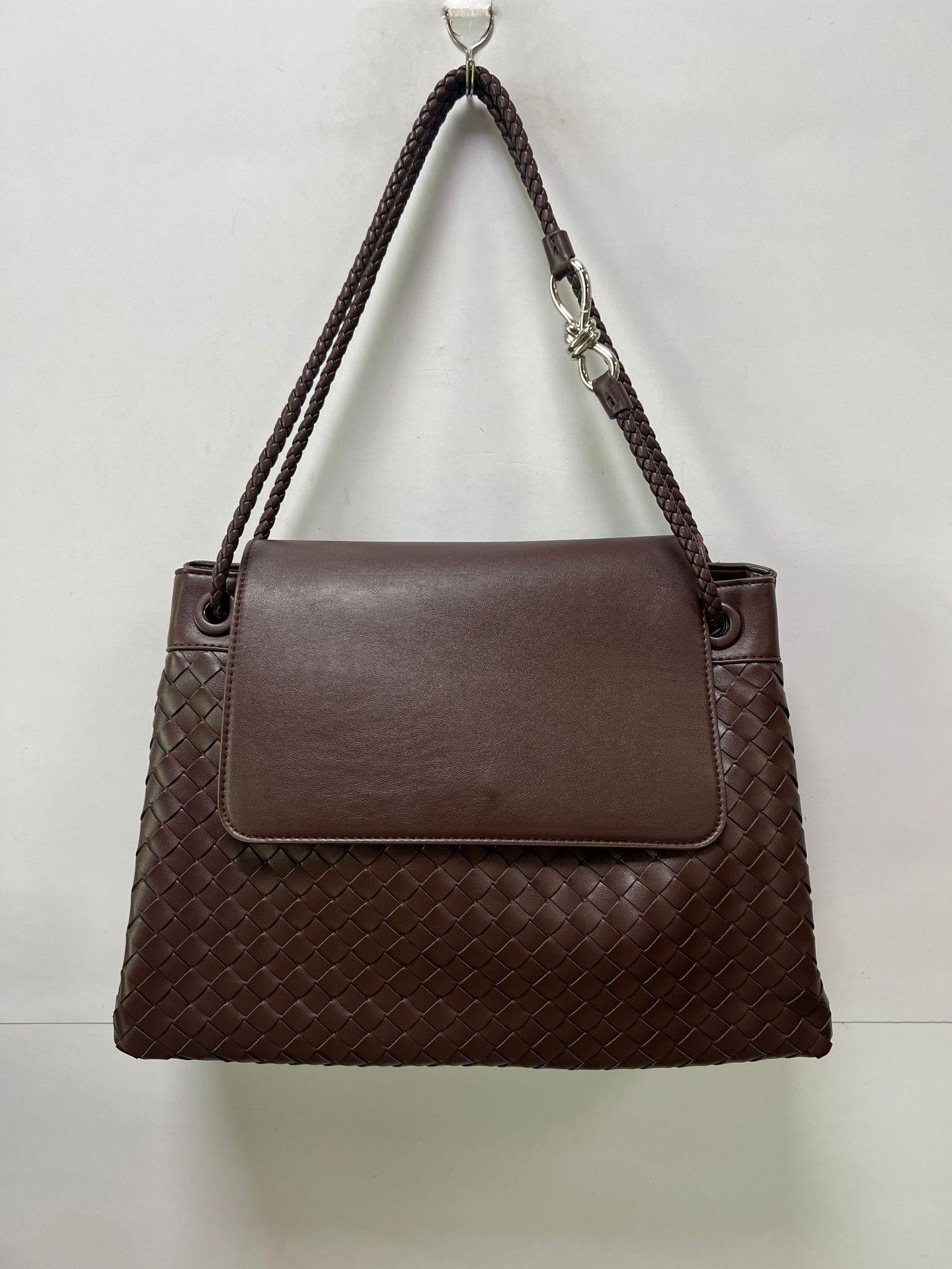 

2024 Унисекс Большая вместимость Сумка-мессенджер из искусственной кожи 25 x 8 x 18 cm кофейный