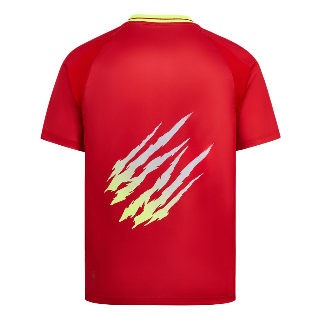 Adidas Soccer Jerseys Unisex Light Scarlet/Neon Yellow Moderate LF8616