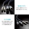 ENN LLC XLR Cable, Microphone Cable, Canon Cable, RCA to XLR Converter (1.5m Female)