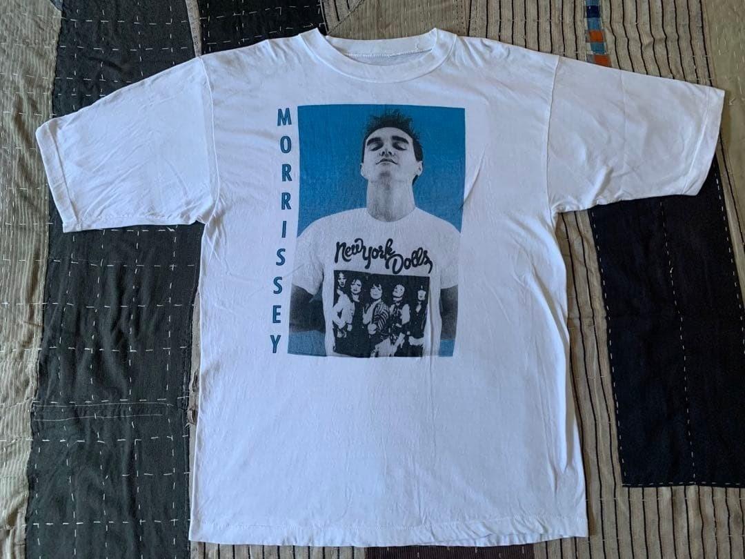 MORRISSEY vtg T-shirt Morrissey the Smiths White Color Unisex PP2754 XXXL