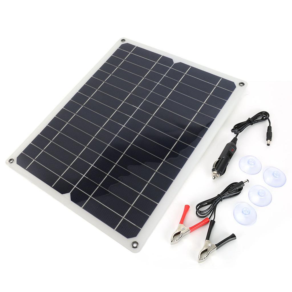 15W High Efficiency Outdoor Solar Panel Portable Mobile Power Charger 5V USB Output