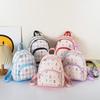 Oxford Cloth Childrens Winter Cute Dual Shoulder Backpack For School Kids
