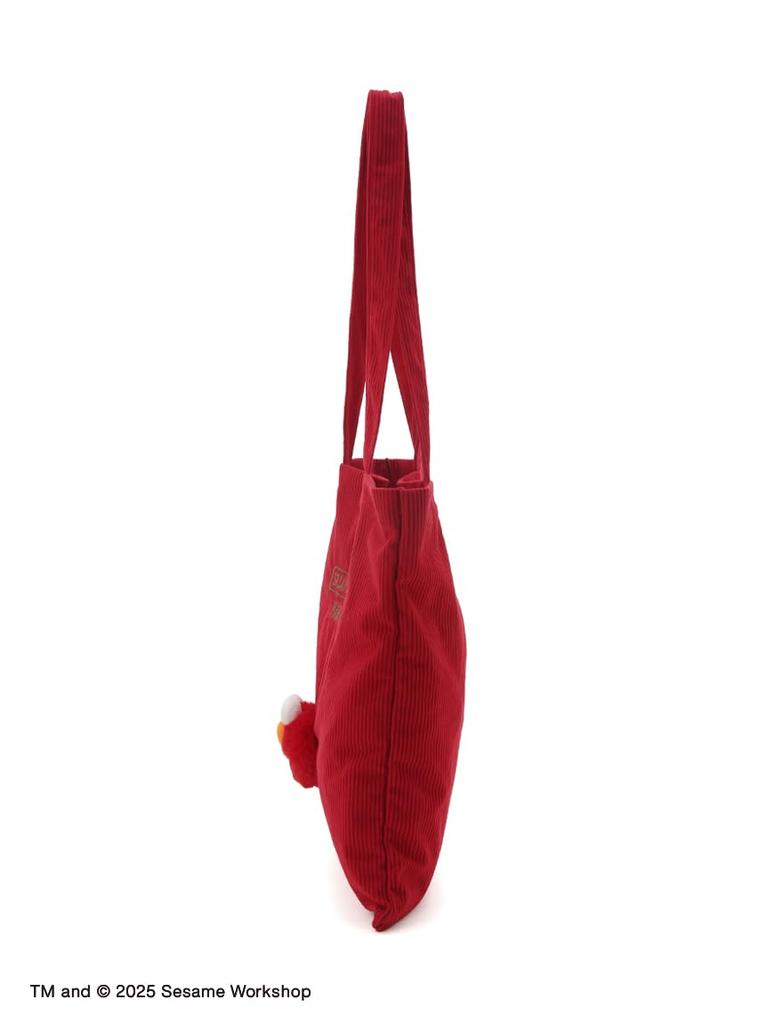 Sesame Street Market COZY HOLIDAY Face Tote Bag SSMUGB256224 Women's Red Free Size