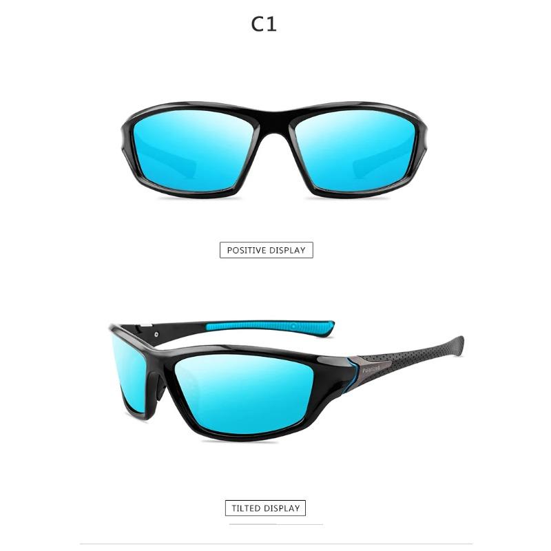Classic Men Sunglasses UV400 Vintage Plastic Driving Goggles Male Sun Glasses for Travel Fishing Outdoor Sports