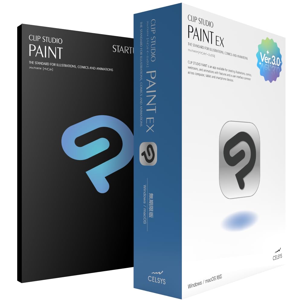 

Посібник із придбання пакета CLIP STUDIO PAINT EX, загалом 360 сторінок, версія 3.0, одноразовий [Windows / macOS] [Включено завантаження]