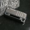 Stainless Steel Mechanical Magnetic Fidget Slider - EDC Metal Stress Relief Desk Toy for Adults | Anti-Anxiety Finger Toy