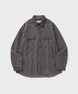 Yunionbeullu Corduroy Work Shirt [Mocha]