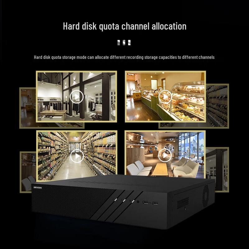 Hikvision 16-Channel 8-Bay Digital Video Recorder CN plug (adapter included)