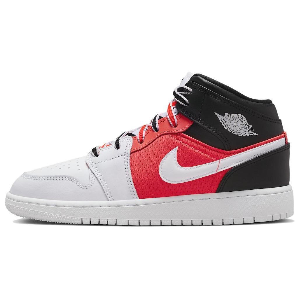 

new Jordan 1 Mid SE White Black Infrared GS 35.5