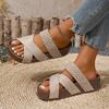 Scarpe Estive da Donna Eleganti, Facili, Comode, Leggere Sandalo a Suola Spessa