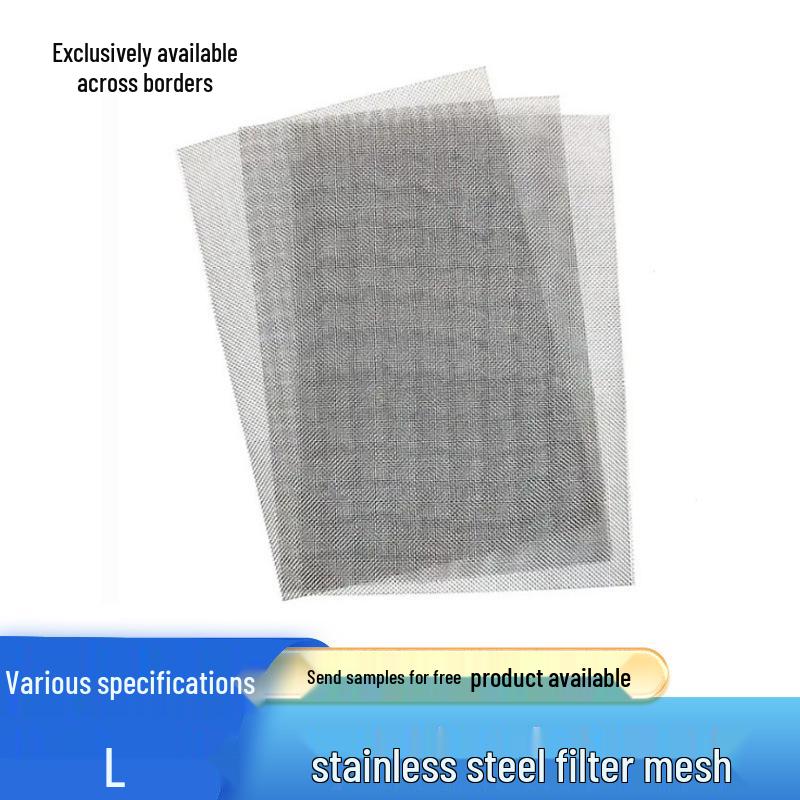 A4 Insect-Proof 304 Stainless Steel Mesh, 20 Mesh, 1mm Holes, Square Metal Design