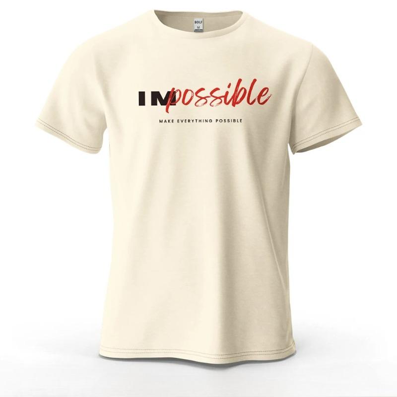 Men's Short Sleeve T-shirt 100% Cotton Breathable Simple Fashion Casual Summer Sportswear Hip Hop Loose Vintage Comfortable Top
