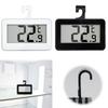 Mini Refrigerator Fridge Thermometer Waterproof Digital Freezer Thermometer with Hook Digital Refrigerator Thermometer for Home