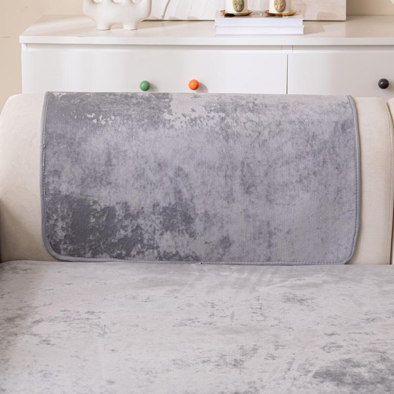 Solid Color Sofa Covers for Living Room Non-slip Thicken Couch Slipcovers Four Seasons Universal Sofa Mat Backrest Towel